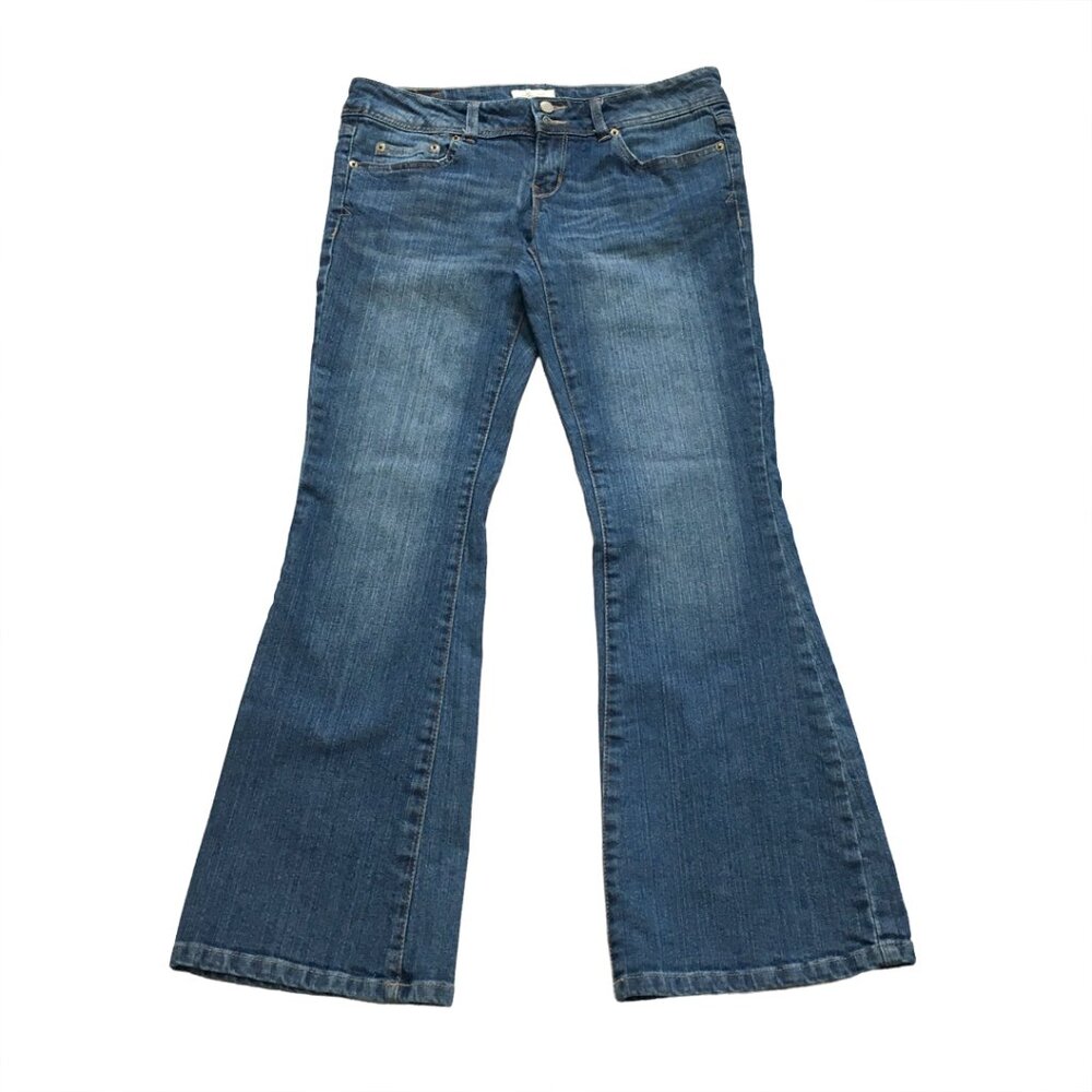 Aéropostale Women's Hailey Flare Jeans 5/6 Short